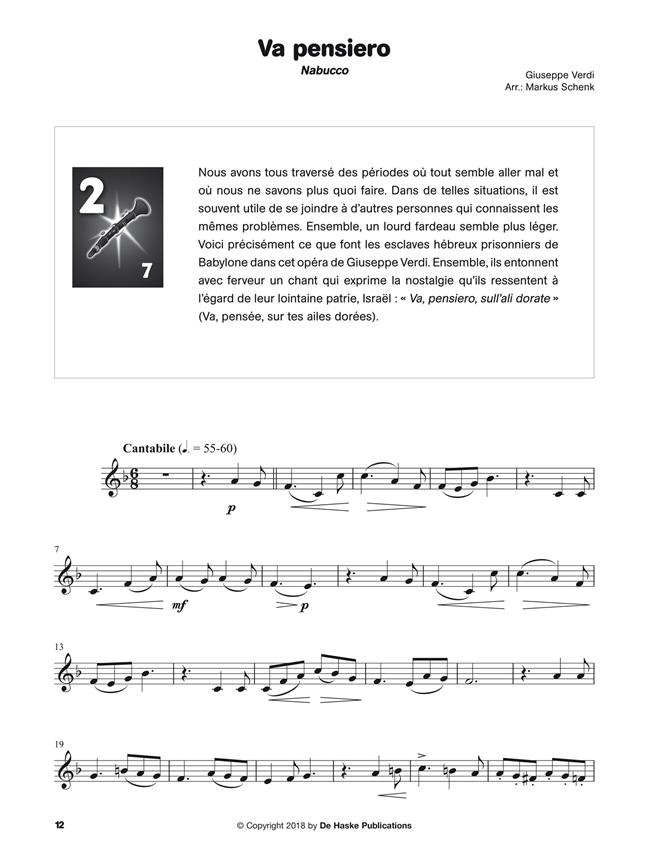 Écouter, lire & jouer - Les Airs d'Opéra - Clarinette - klarinet a klavír
